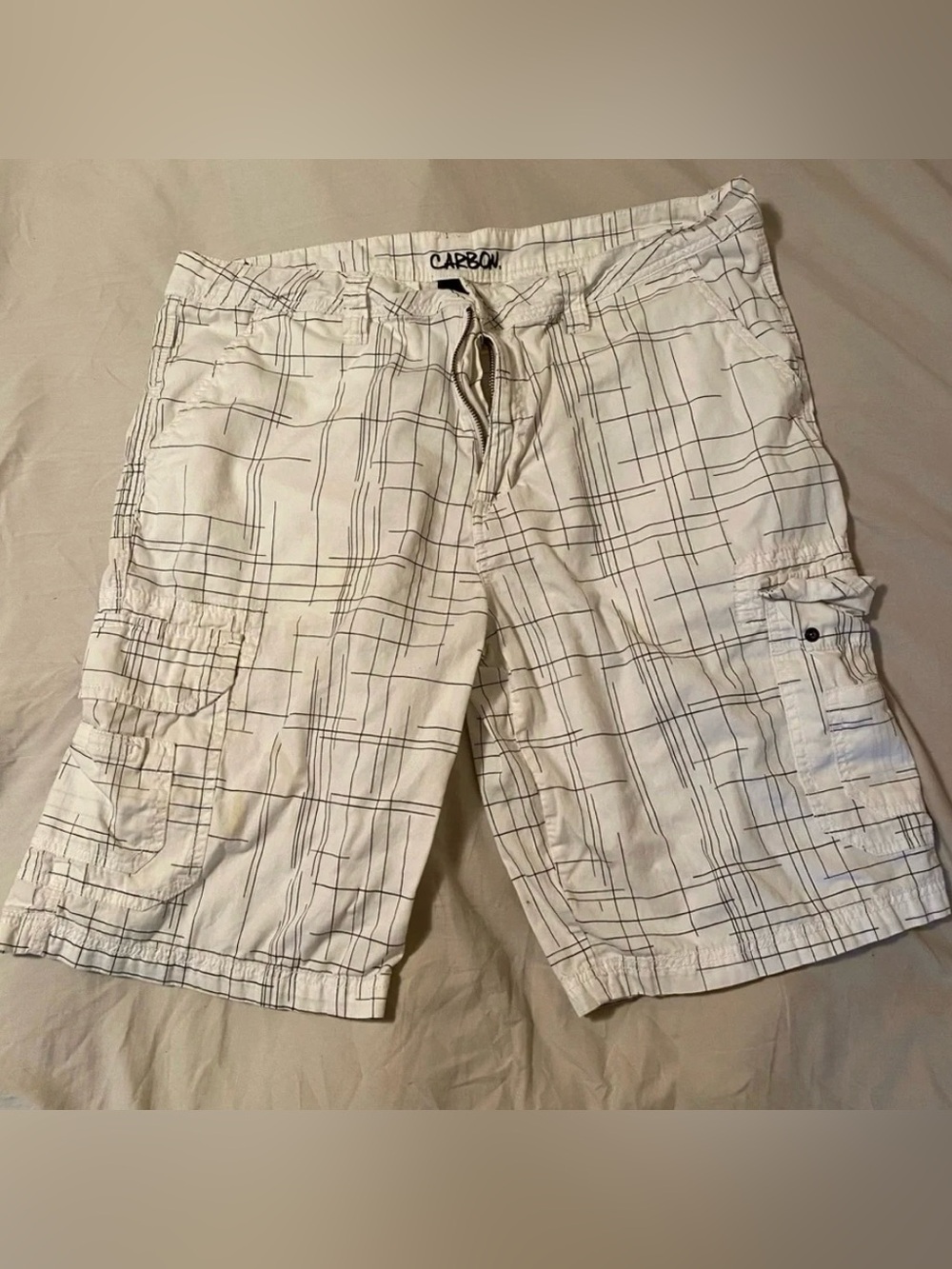 Men’s Carbon Cargo Shorts size 38